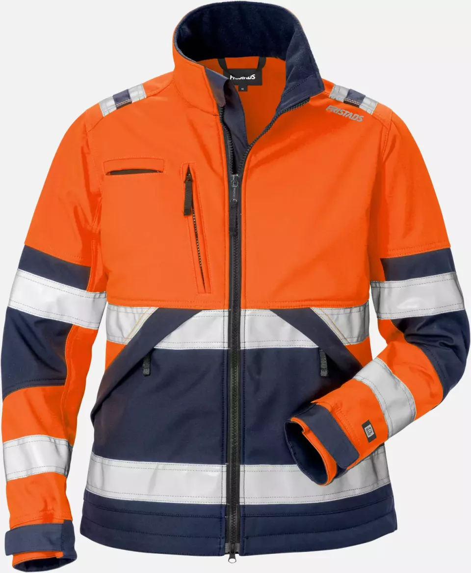 Fristads 125023-271, High Vis Softshell-Jacke Damen Klasse 2 4183 WYH, image 1, gallery thumbnail