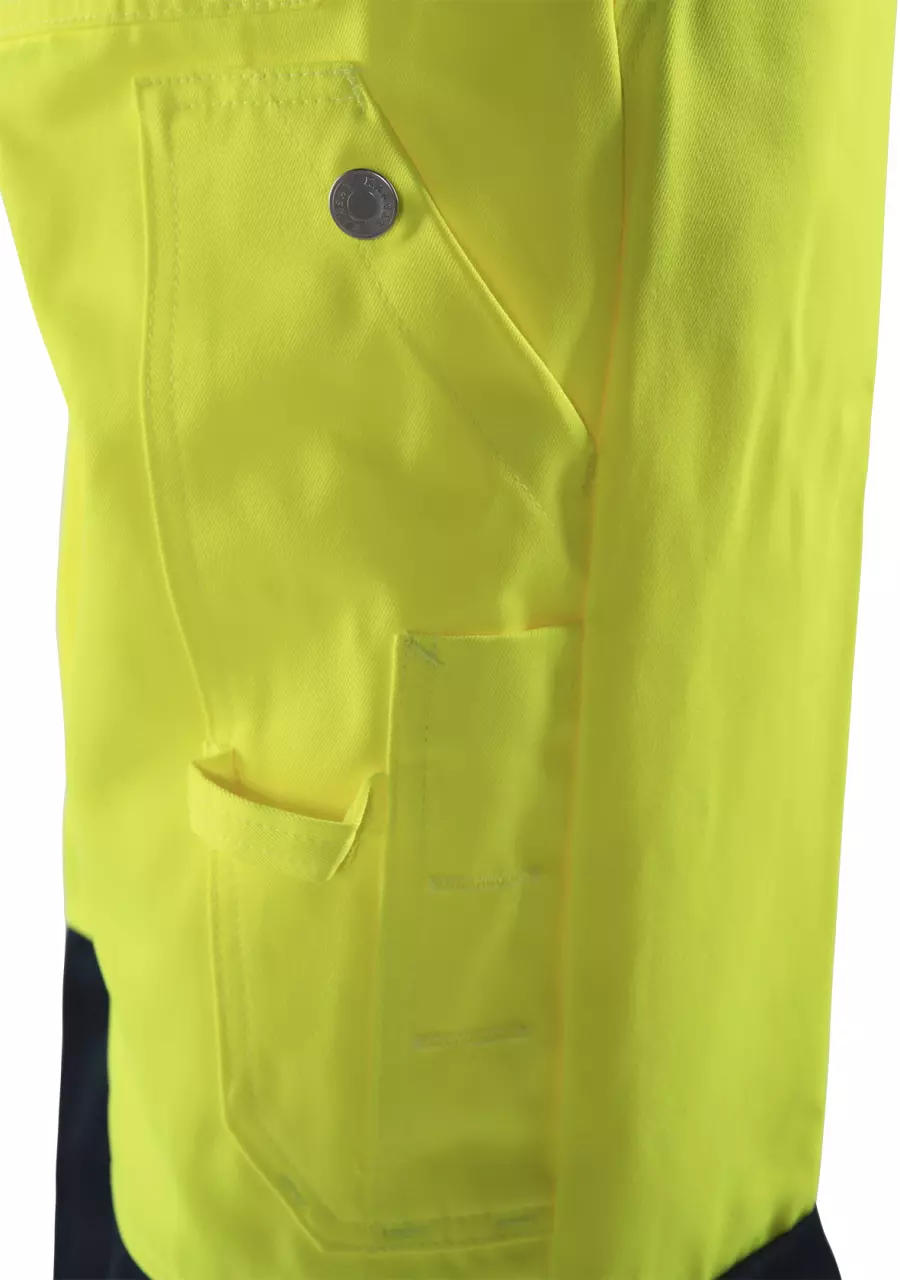 Fristads 100003-171, High Vis Bib Overall Class 2 1001 TH, image 6, gallery thumbnail