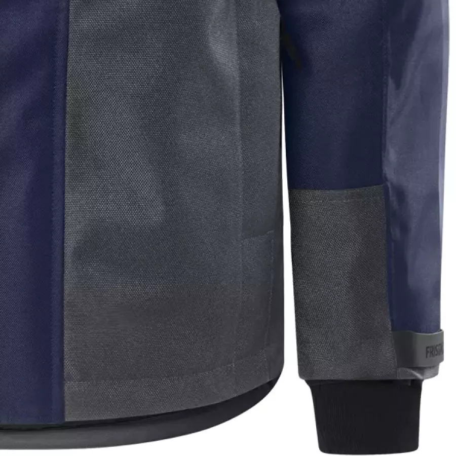 **Hook and Loop Adjustable Sleeves with Inner Cuffs** create a snug, protective fit that seals in warmth while allowing easy adjustment.