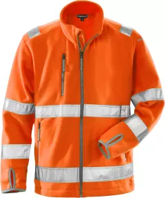Fristads 114087-230, High Vis Fleece Jacket Class 3 4400 FE