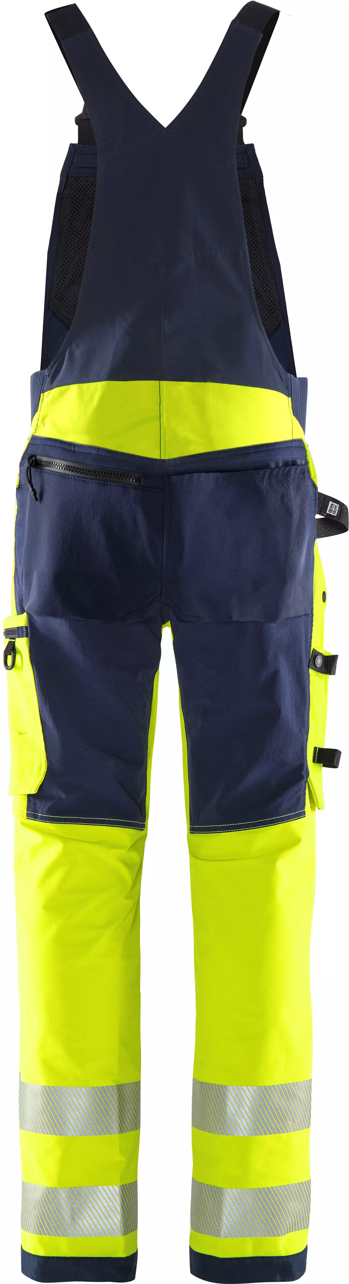 Fristads 134190-171, Green High Vis Stretch Bib Overall Class 2 1031 GSTP, image 2