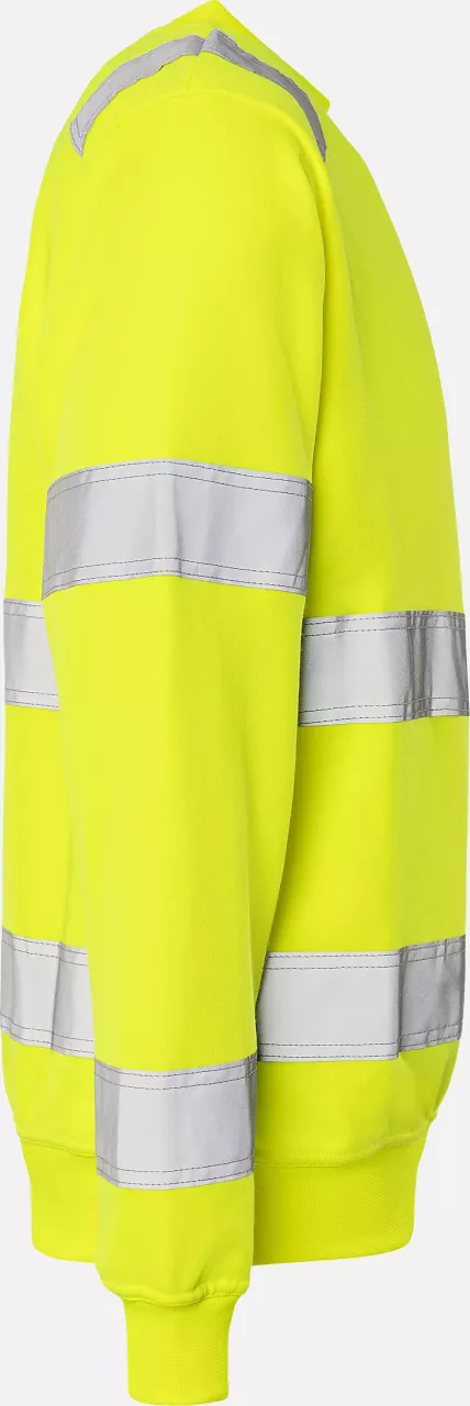 Fristads 110151-130, High Vis Sweatshirt Class 3 7446 SHV, image 4, gallery thumbnail