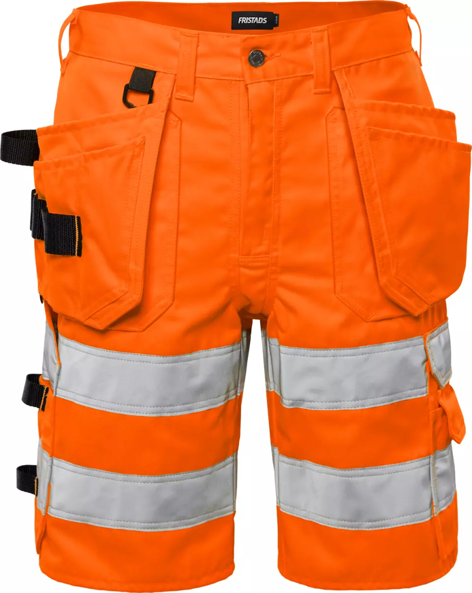 Fristads 100977-230, High Vis Craftsman's Shorts Class 2 2028 PLU