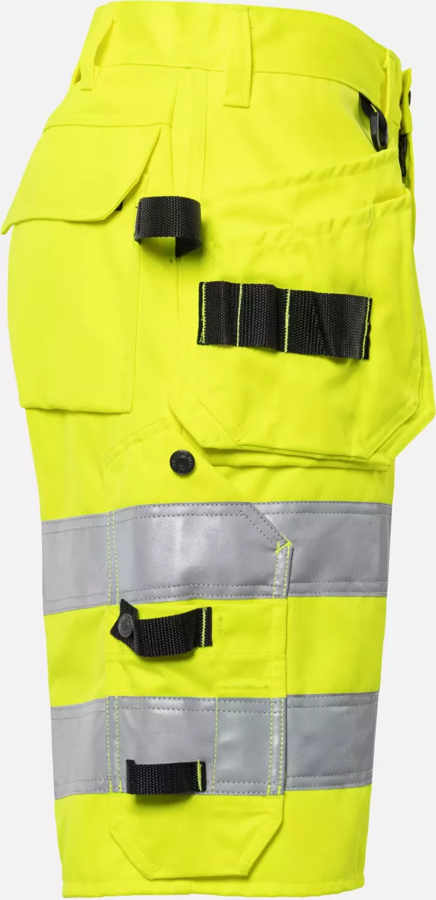 Fristads 100977-130, High Vis Craftsman Shorts Class 2 2028 PLU, image 4, gallery thumbnail