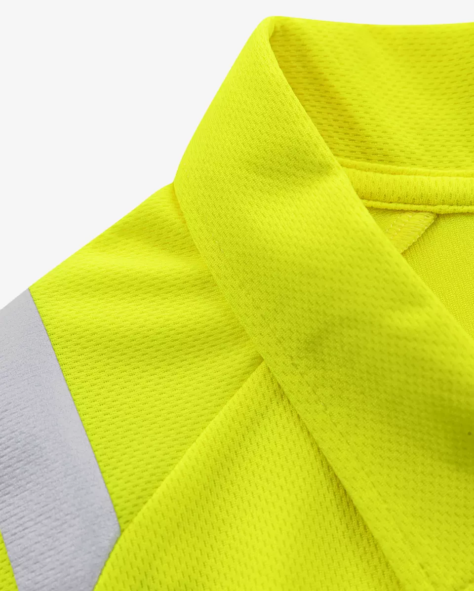 Fristads 301260-130, High Vis Long Sleeve Polo Shirt Class 3 7864 GPST, image 5, gallery thumbnail