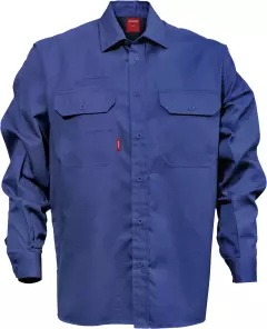 Fristads 100732-530, Long Sleeve Cotton Shirt 7386 BKS