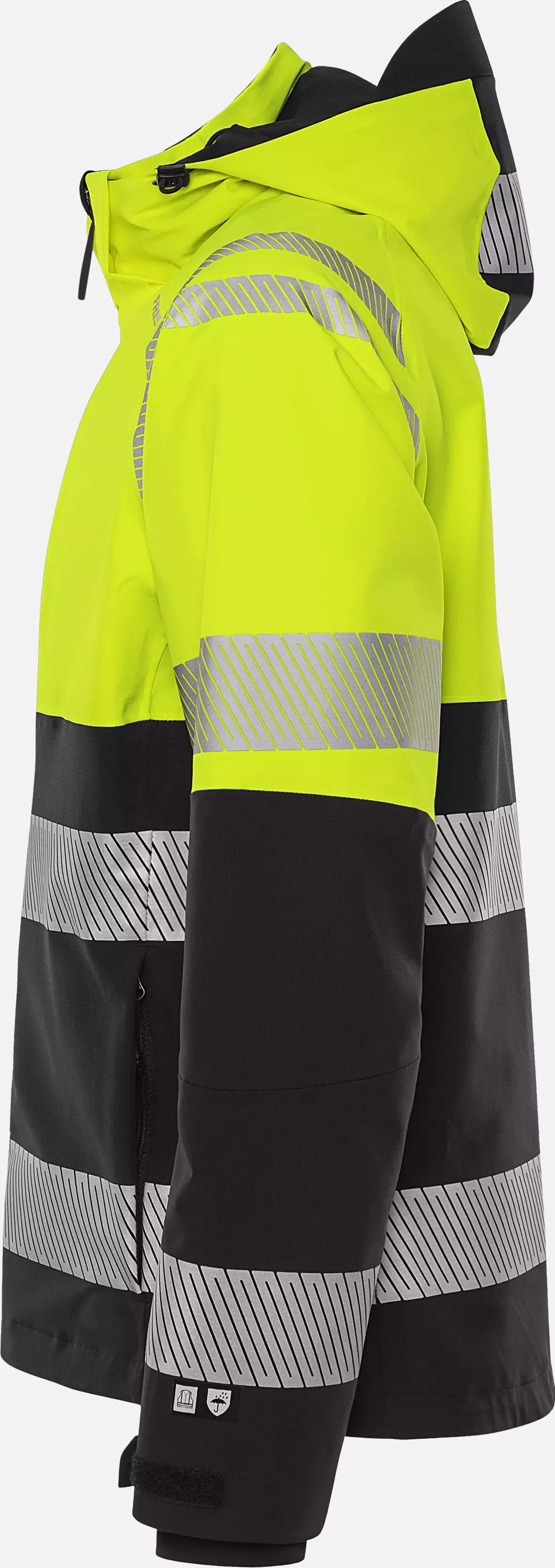 Fristads 300964-196, High Vis Stretch Functional Jacket Class 1 4690 GLS, image 3
