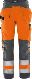 Fristads 131981-286, Green High Vis Craftsman Trousers Class 2 2641 GPLU