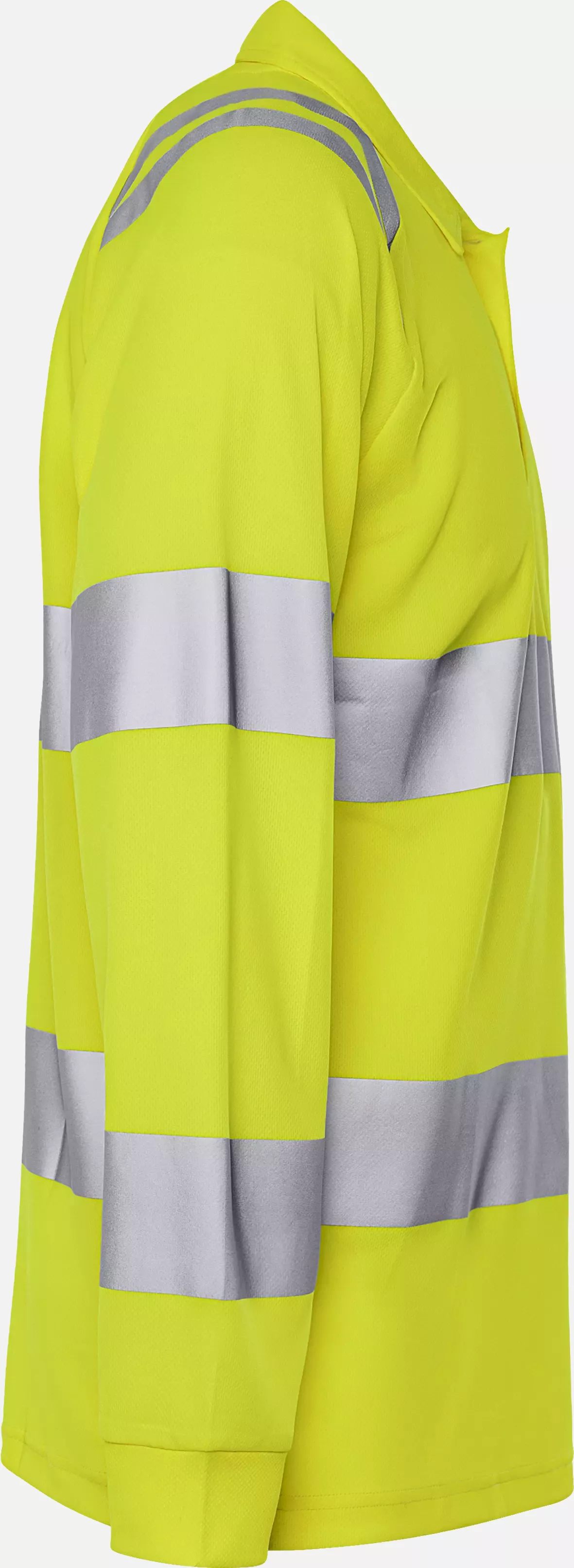 Fristads 301260-130, High Vis Long Sleeve Polo Shirt Class 3 7864 GPST, image 4