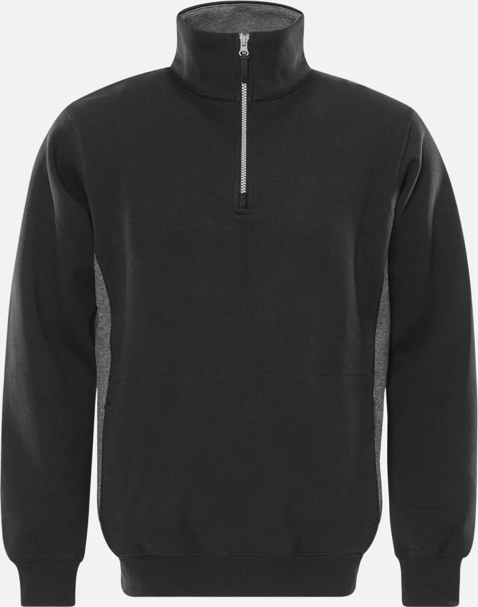 Fristads 100209-940, Acode Zip Sweatshirt 1705 DF, image 1, gallery thumbnail