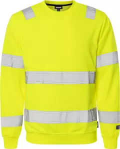 Fristads 110151-130, High Vis Sweatshirt Class 3 7446 SHV