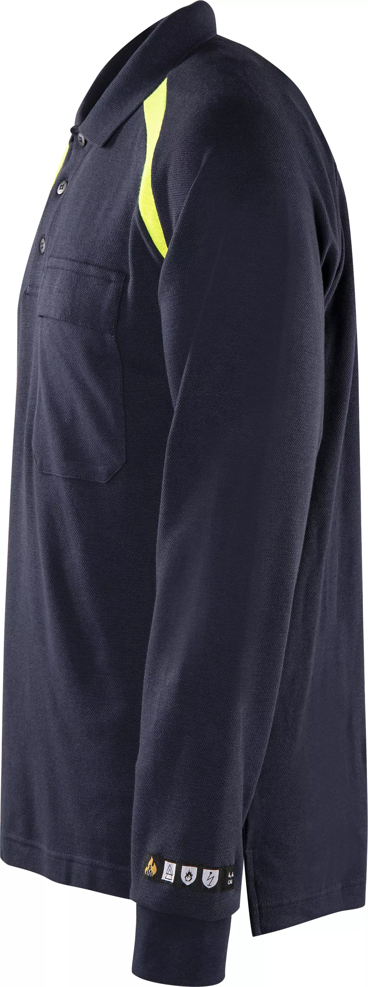 Fristads 100472-540, Flamestat Poloshirt Langarm 784 PFLA, image 3