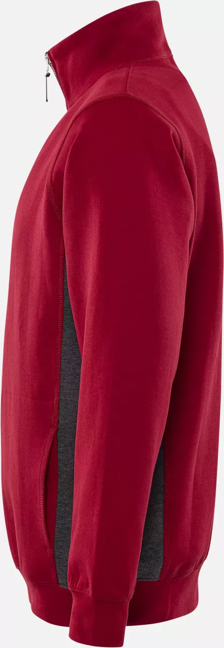 Fristads 100209-331, Acode Zipper-Sweatshirt 1705 DF, image 3, gallery thumbnail