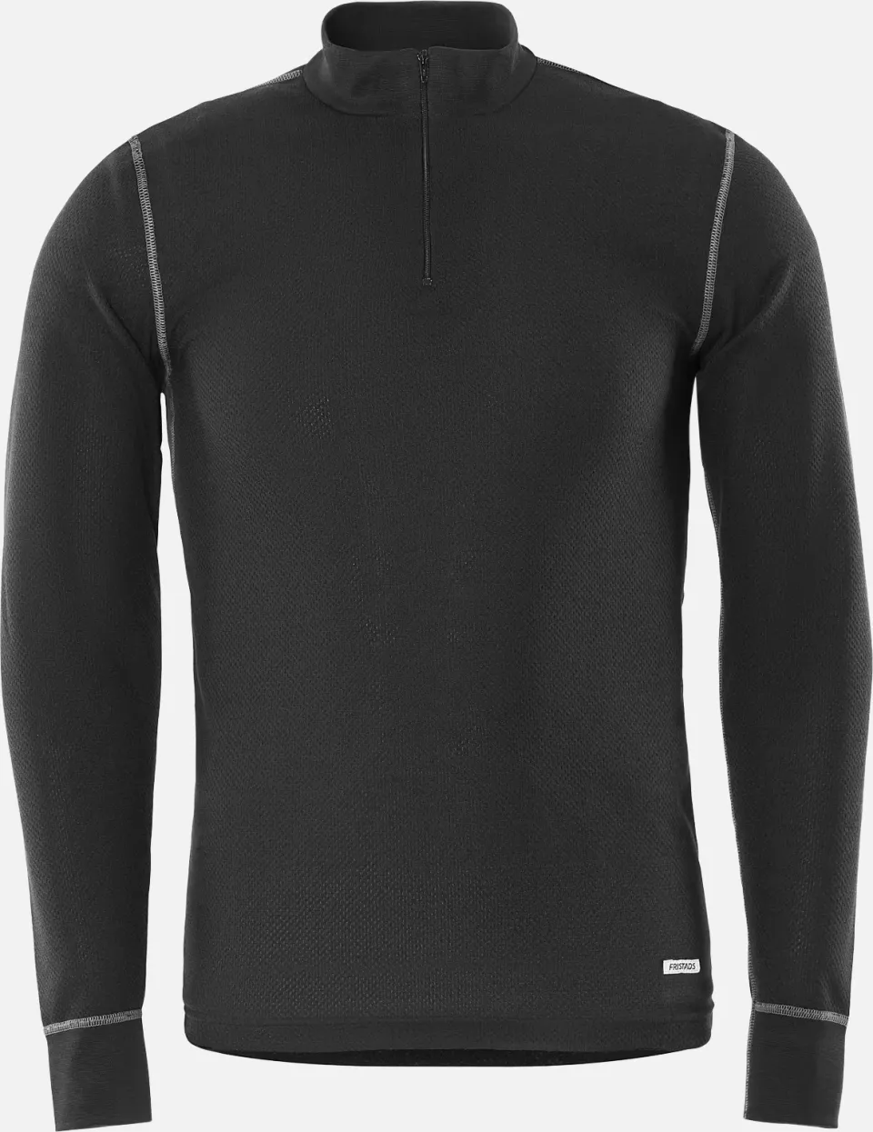 Fristads 127355-940, Zip T-Shirt Long Sleeve 789 OF, image 1, gallery thumbnail