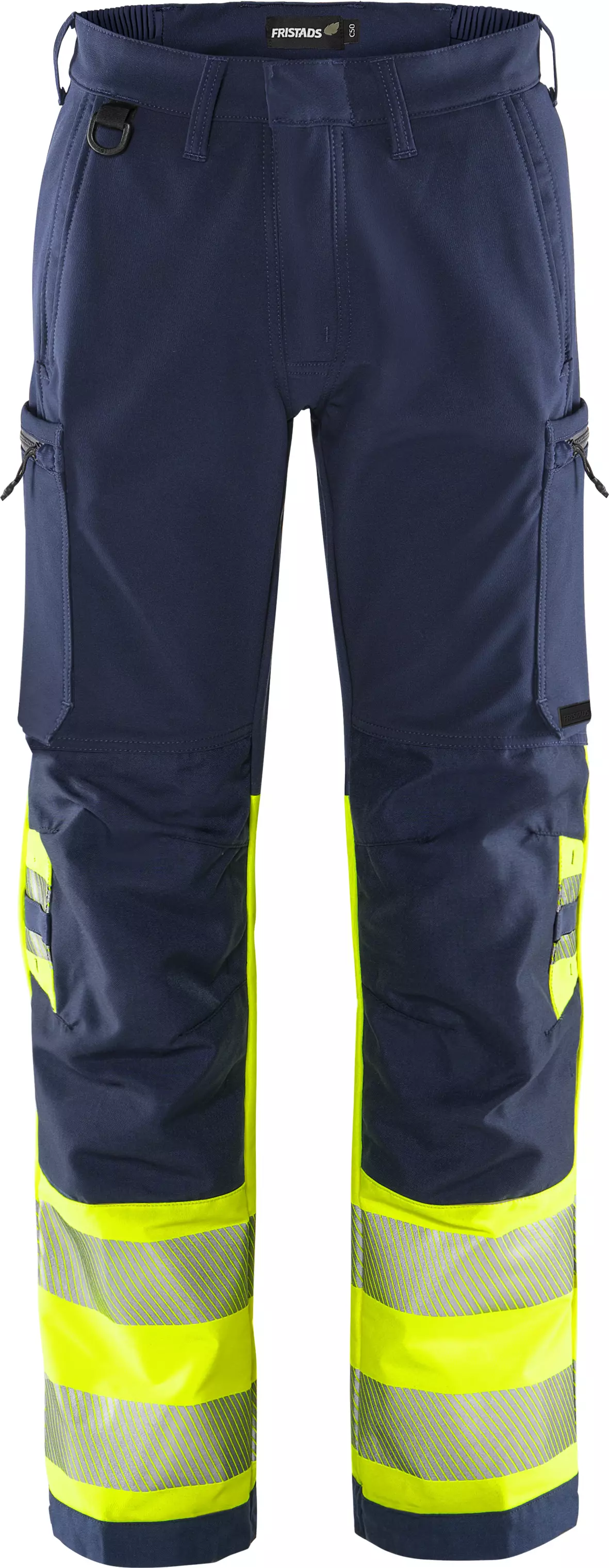 Fristads 134243-171, Green High Vis Stretch Trousers Class 1 2647 GSTP, image 1