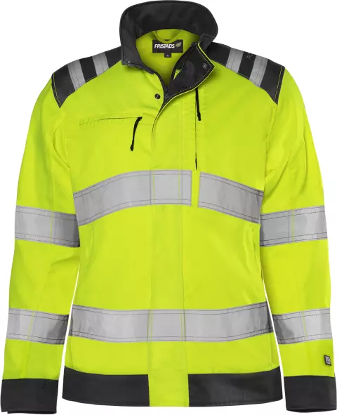 Fristads Green High Vis Ladies Jacket Class 3 4068 GPLU