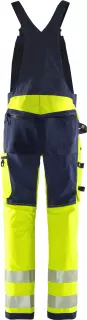 Fristads 134190-171, Green High Vis Stretch Bib Overall Class 2 1031 GSTP, image 2, gallery thumbnail