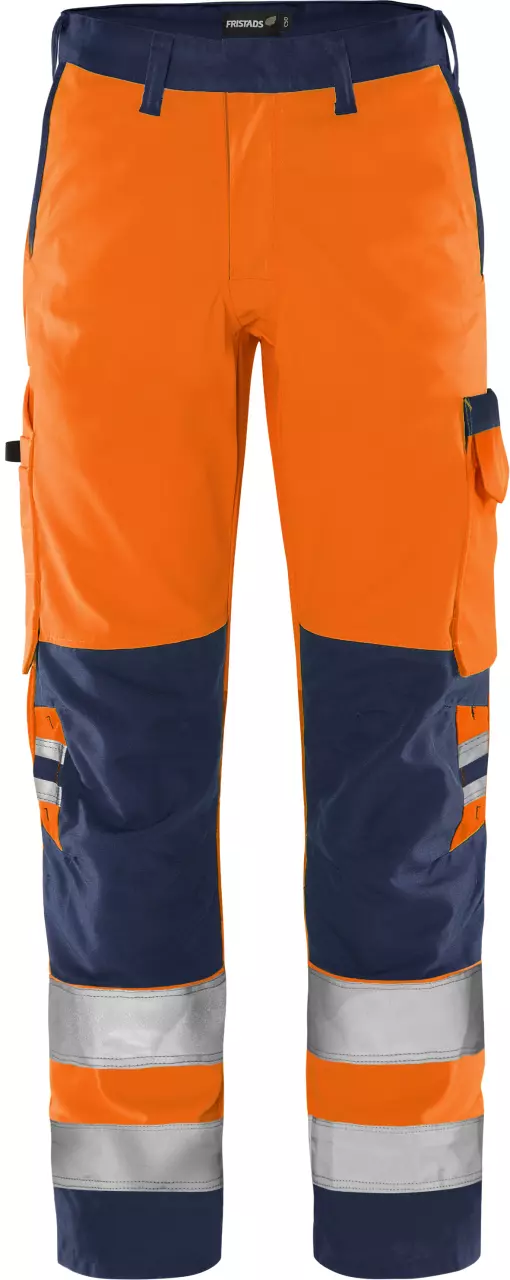 Fristads 131982-271, Green High Vis Trousers Class 2 2651 GPLU