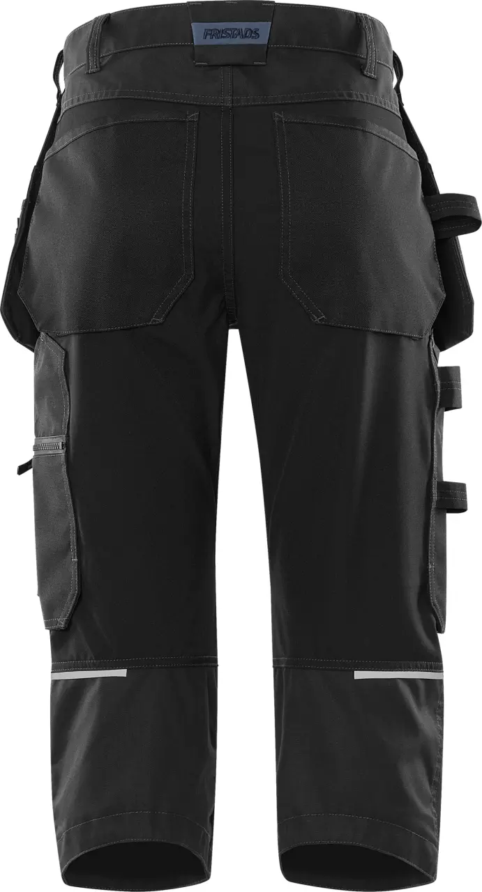 Fristads 301204-940, Craftsman Stretch 3/4 Pants 2903 GWM, image 2, gallery thumbnail
