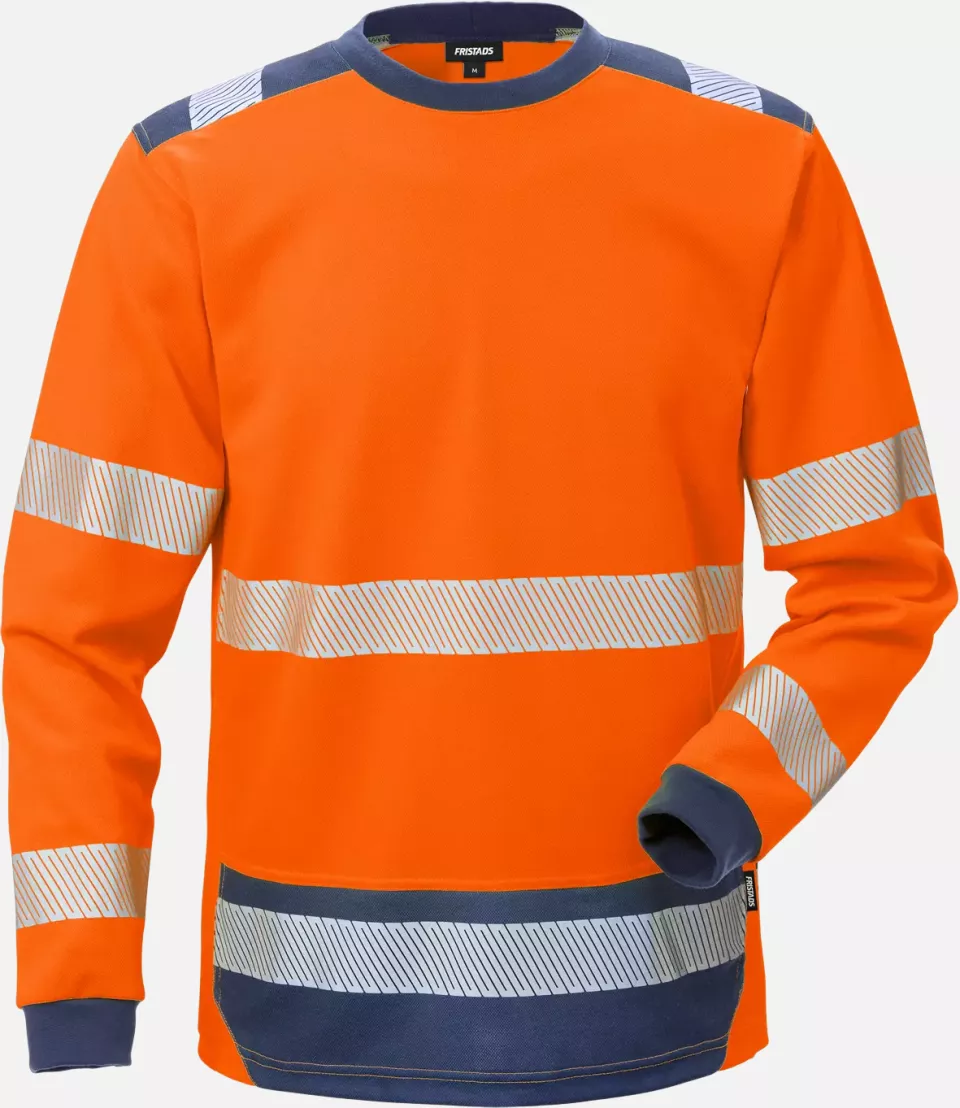 Fristads 114100-271, High Vis Long Sleeve T-Shirt Class 3 7724 THV, image 1, gallery thumbnail