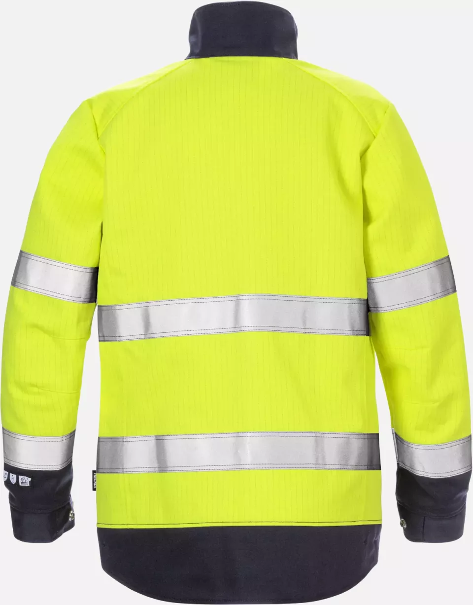 Fristads 125952-171, Flame High Vis Jacke Damen Klasse 3 4590 FLAM, image 3, gallery thumbnail