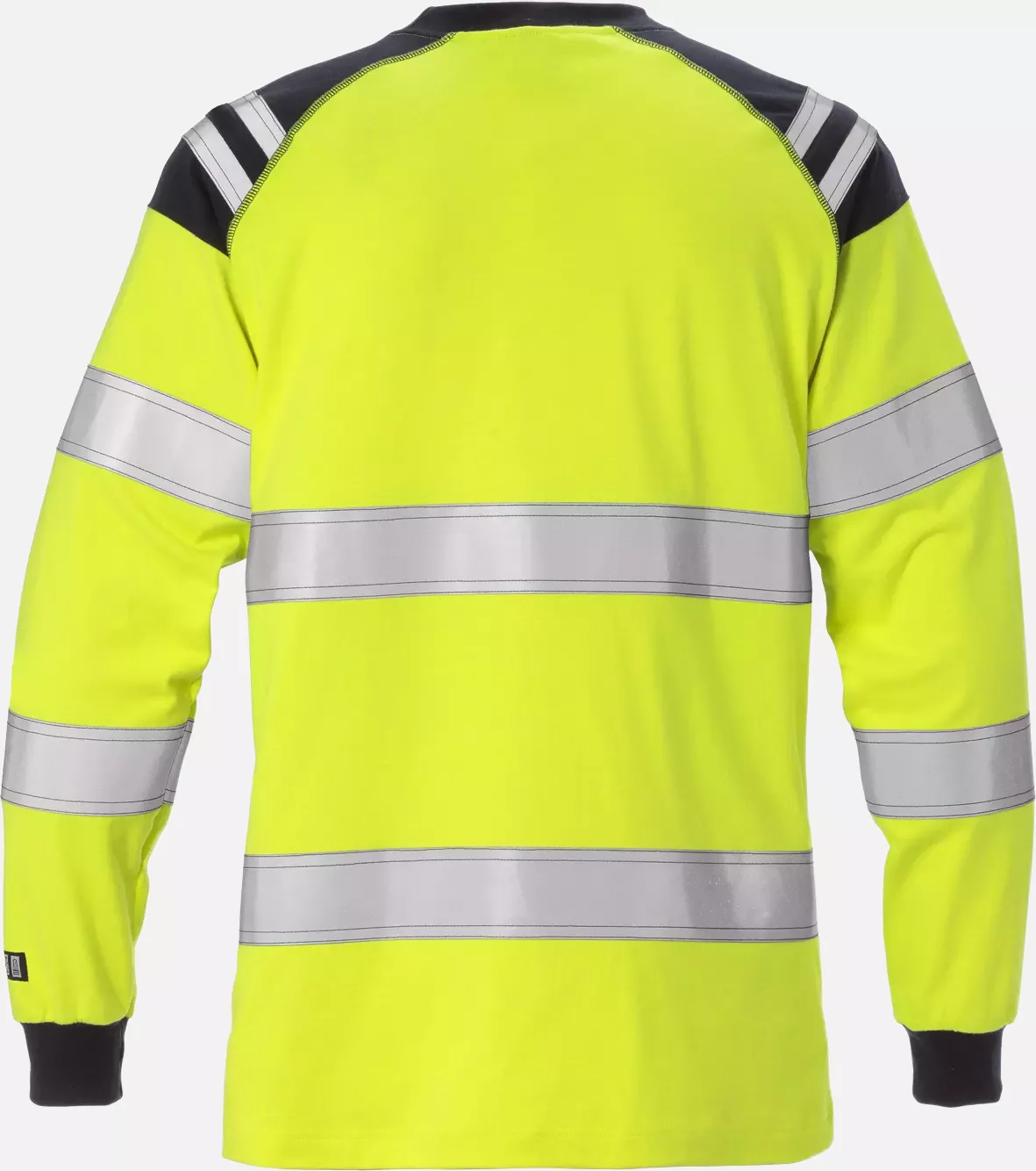 Fristads 129522-171, Flamestat High Vis Long Sleeve T-Shirt, Ladies Class 3 7097 TFLH, image 2