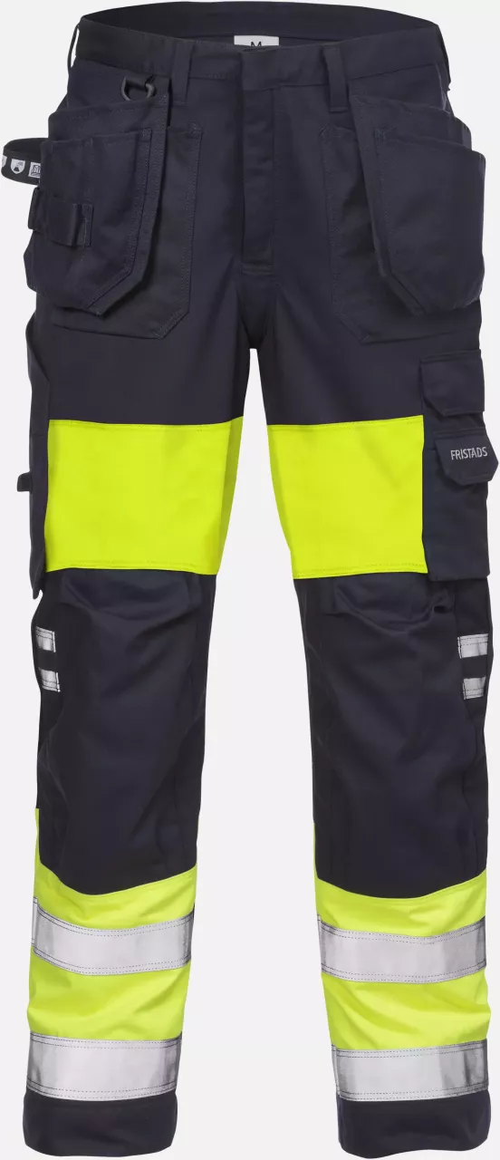 Fristads 126518-171, Flamestat High Vis Women's Craftsman Trousers Class 1 2777 ATHS, image 1, gallery thumbnail