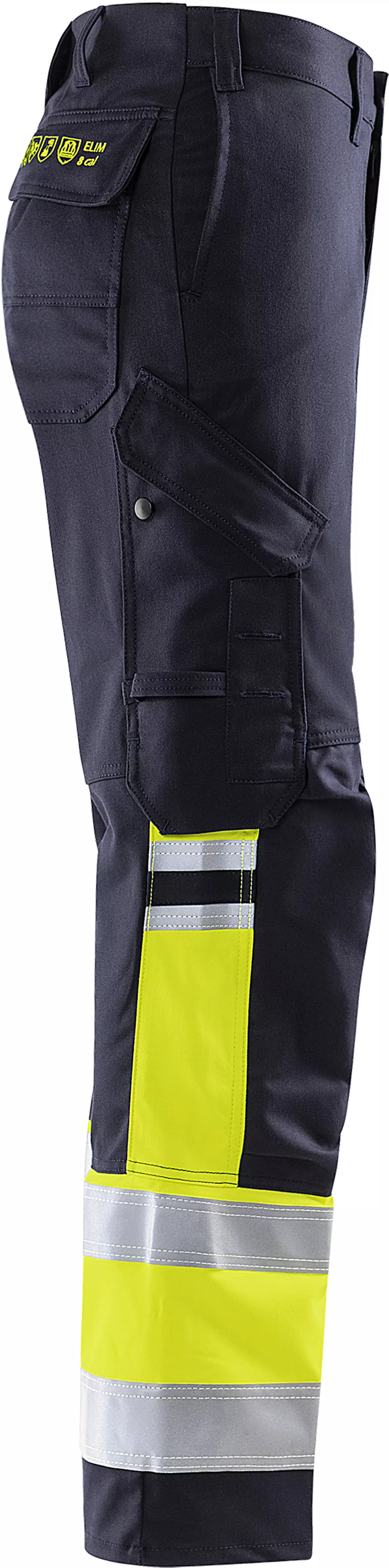 Fristads 129518-171, Flamestat High Vis Stretch-Hose, Klasse 1 2162 ATHF, image 4