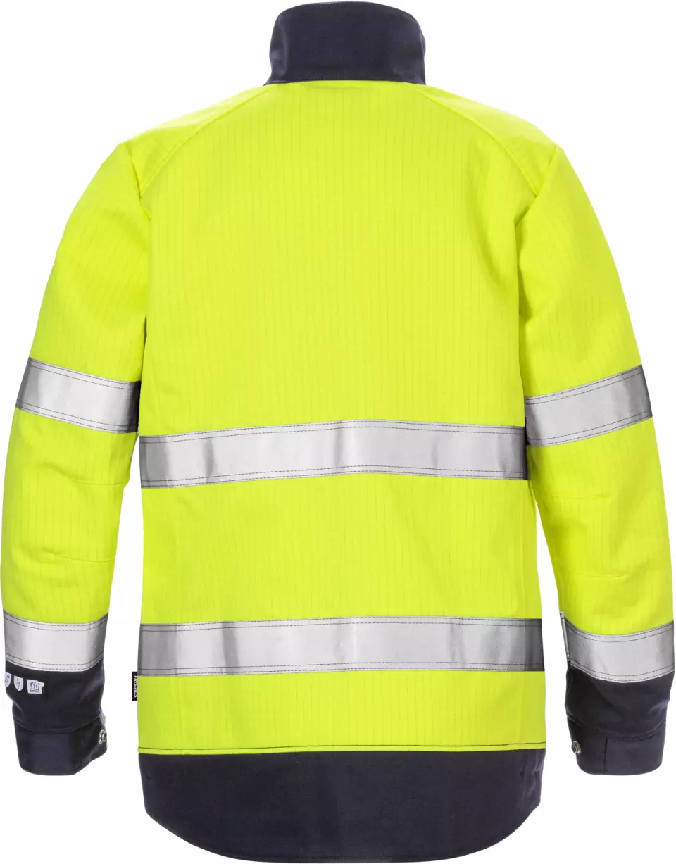Fristads 125952-171, Flame High Vis Jacke Damen Klasse 3 4590 FLAM, image 3, gallery thumbnail