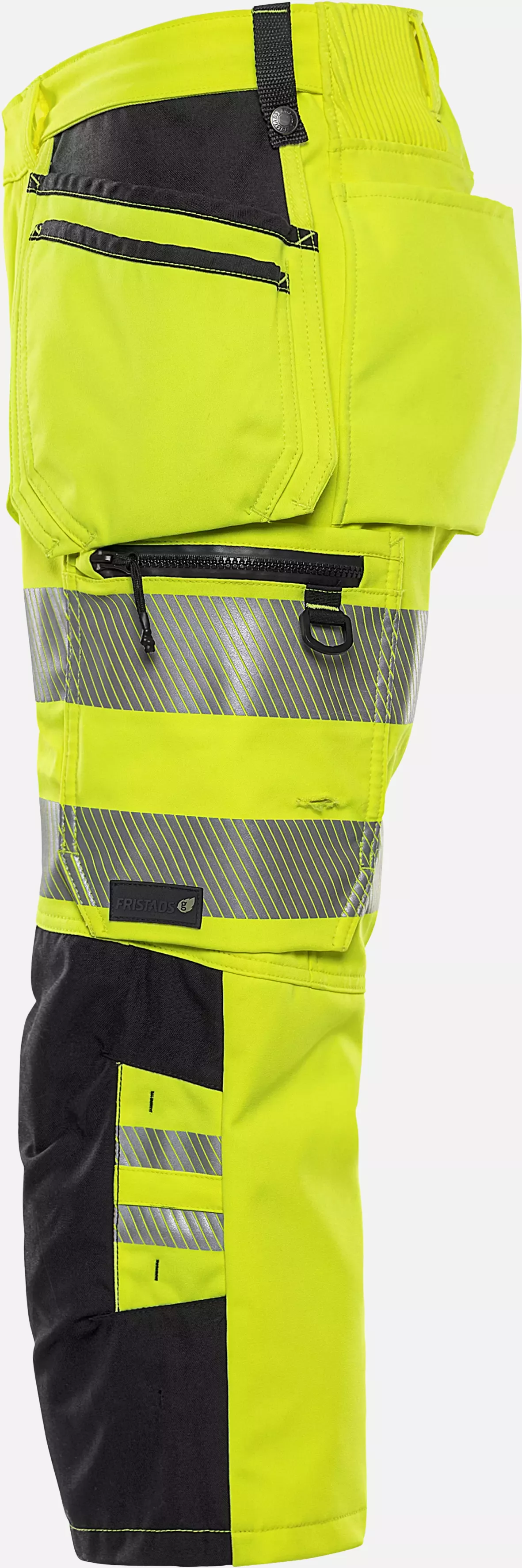 Fristads 301056-196, High Vis Stretch 3/4 Trousers Class 2 2666 GSTP, image 4