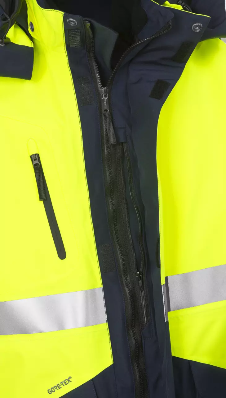 Fristads 120988-171, High Vis GORE-TEX 3-in-1 Winter Parka Class 3 4989 GXB, image 3, gallery thumbnail
