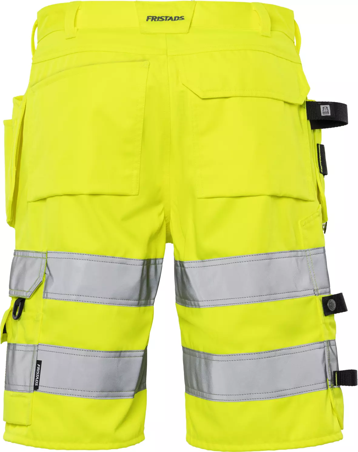 Fristads 100977-130, High Vis Craftsman's Shorts Class 2 2028 PLU, image 2