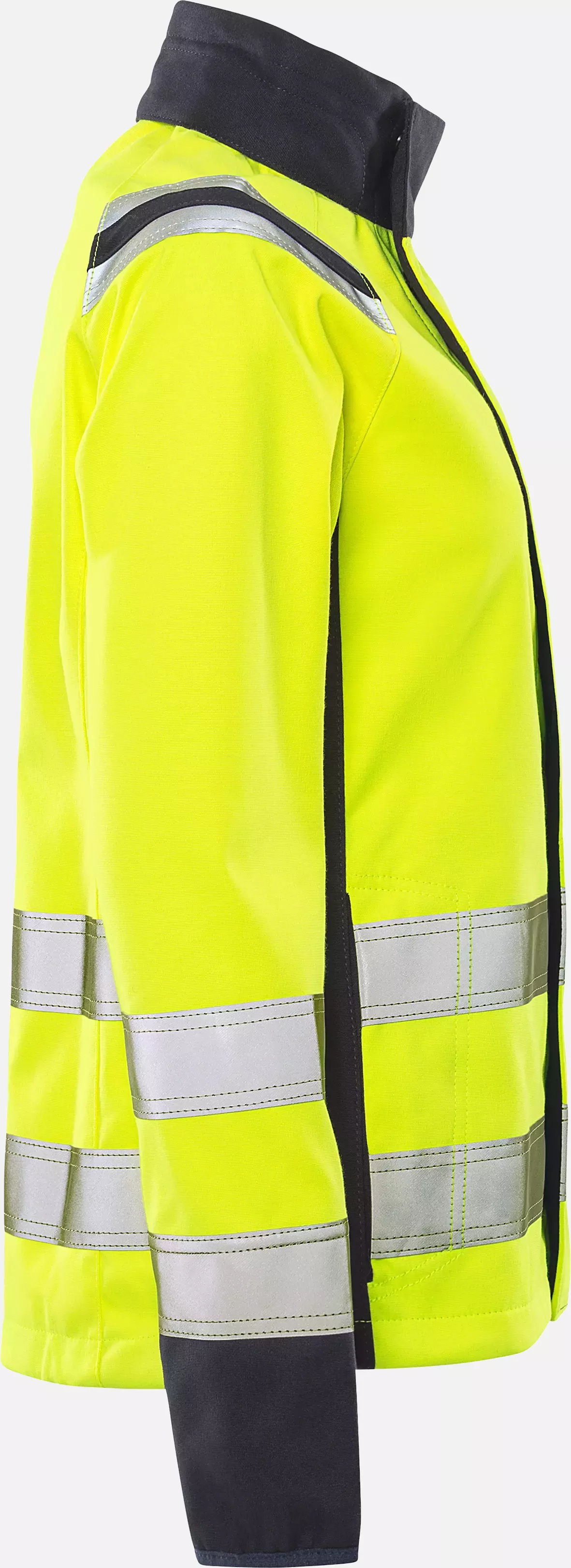 Fristads 130238-171, Flamestat High Vis Women's Softshell Jacket Class 3 4076 FSS, image 4
