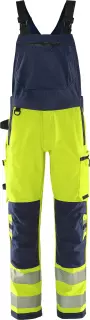 Fristads 134190-171, Green High Vis Stretch Bib and Brace Class 2 1031 GSTP