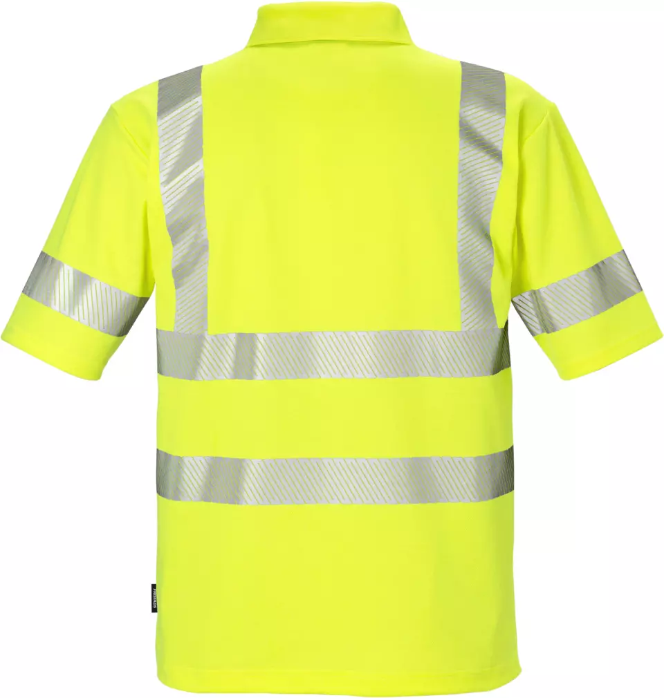 Fristads 100972-130, High Vis Poloshirt Klasse 3 7406 PHV, image 2, gallery thumbnail