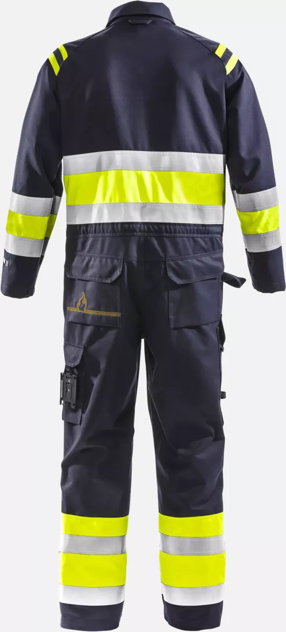 Fristads 130666-171, Flamestat High Vis Overall Kl 1 8174 ATHS, image 2, gallery thumbnail