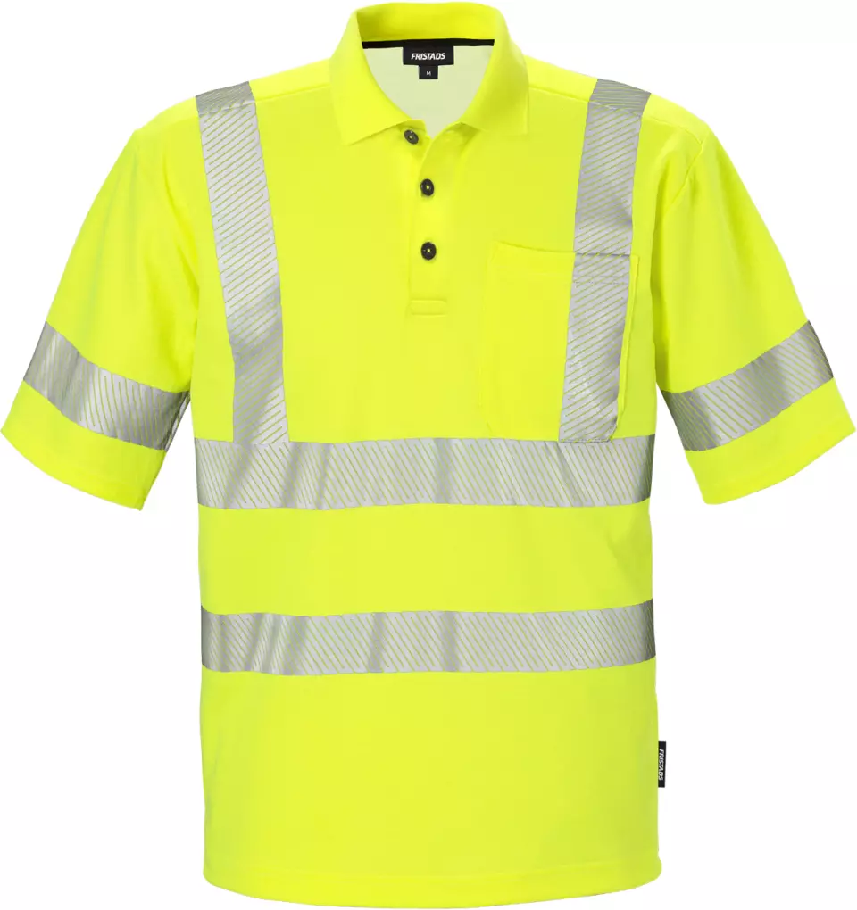 Fristads 100972-130, High Vis Polo Shirt Class 3 7406 PHV