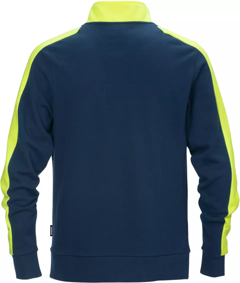 Fristads 111263-540, Sweatshirt mit kurzem Reißverschluss 7449 RTS, image 2, gallery thumbnail