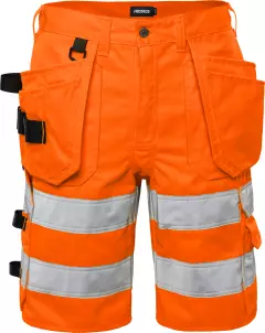 Fristads 100977-230, High Vis Craftsman Shorts Class 2 2028 PLU
