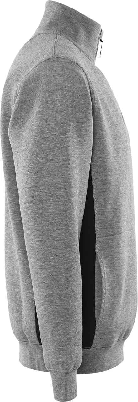 Fristads 100209-910, Acode Half-Zip Sweatshirt 1705 DF, image 4, gallery thumbnail