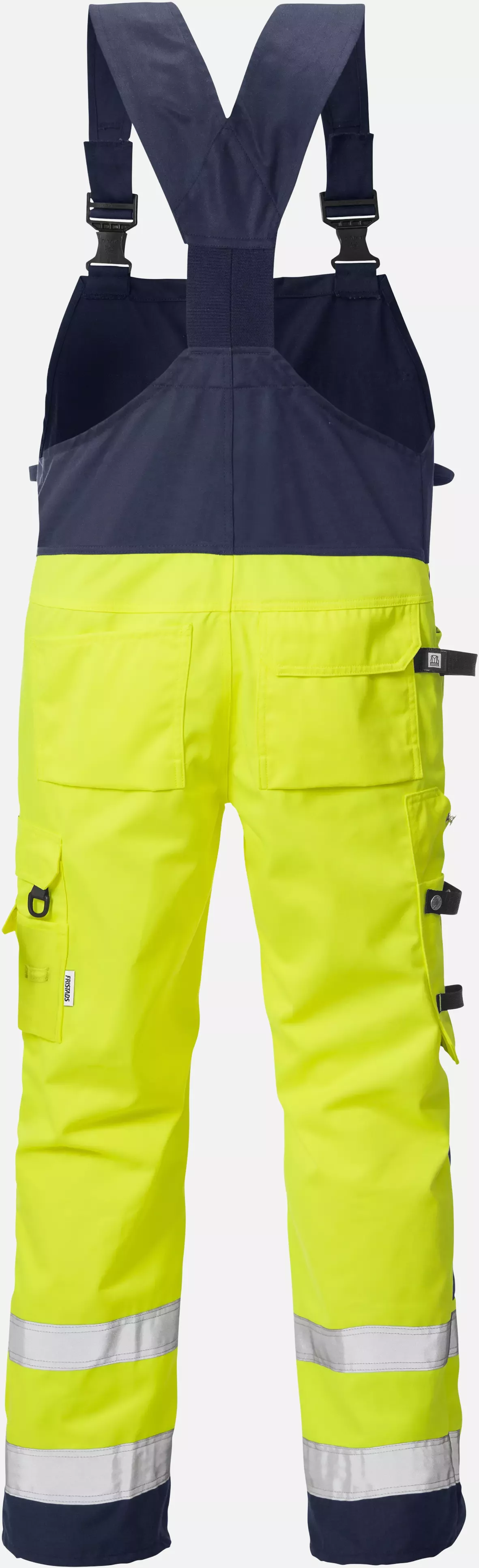 Fristads 101018-171, High Vis Craftsman Bib and Brace Class 2 1014 PLU, image 2