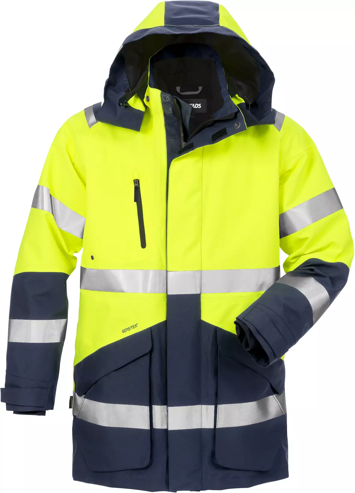 Fristads 120988-171, High Vis GORE-TEX 3-in-1 Winter Parka Class 3 4989 GXB, image 1