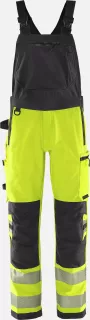 Fristads 134190-196, Green High Vis Stretch Bib and Brace Class 2 1031 GSTP, image 1, gallery thumbnail