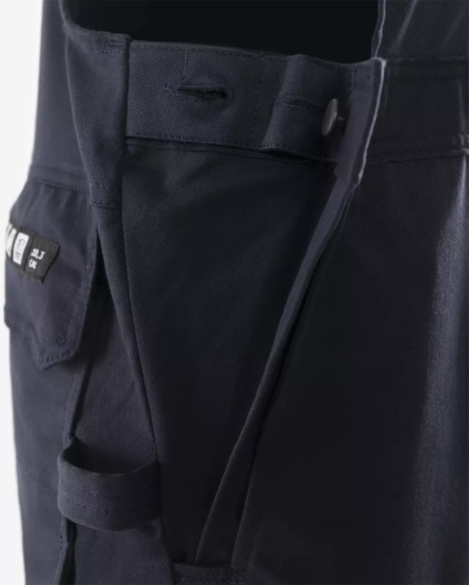 Fristads 300239-171, Flamestat High Vis Bib Overall 2168 ATHF, image 5, gallery thumbnail