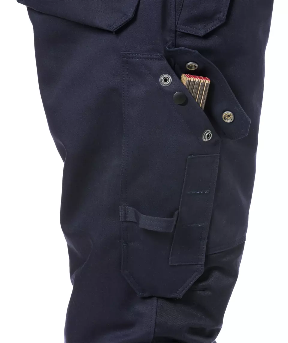 Fristads 125948-171, Flame High Vis Winter Coverall Class 3 8088 FLAM, image 3, gallery thumbnail