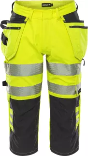 Fristads 301056-196, High Vis Stretch 3/4 Trousers Class 2 2666 GSTP