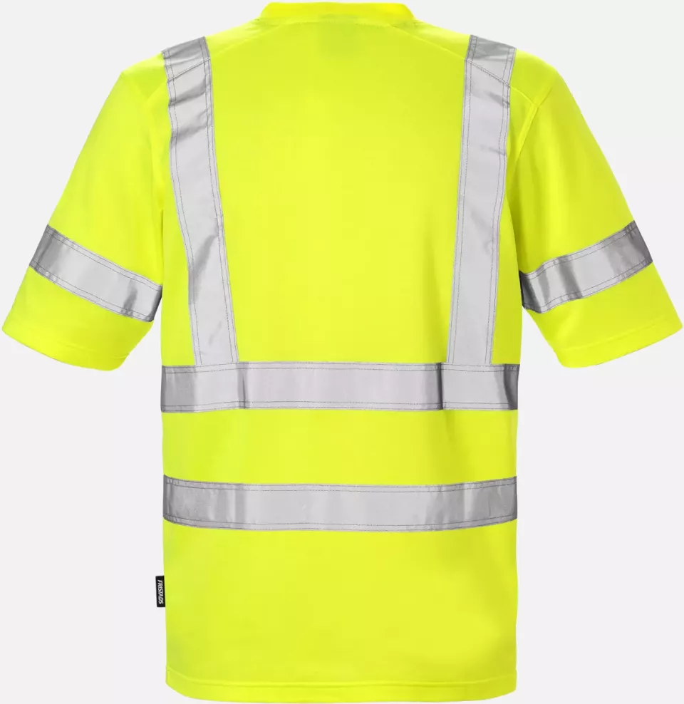 Fristads 111333-130, High Vis T-Shirt 7024 Class 3 THV, image 2, gallery thumbnail