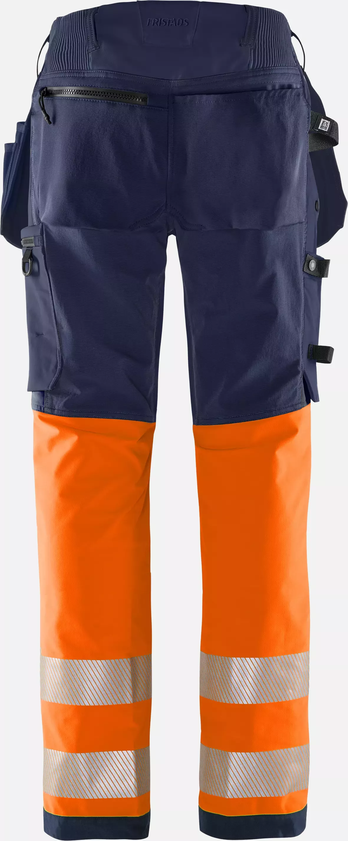 Fristads 134187-271, Green High Vis Craftsman Stretch Trousers Class 1 2643 GSTP, image 2