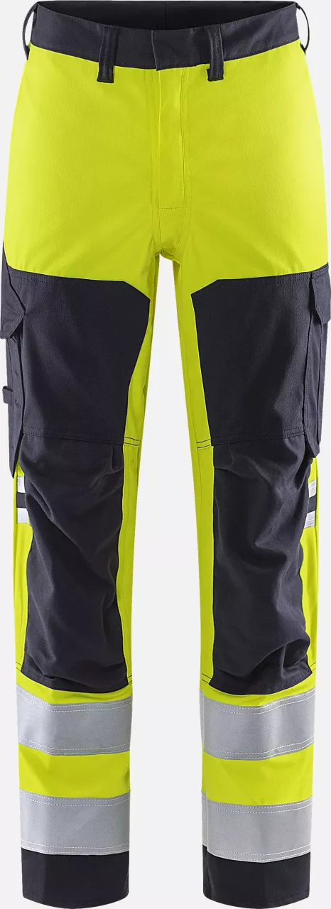 Fristads 129517-171, Flamestat High Vis Stretch Trousers, Class 2 2161 ATHF, image 1, gallery thumbnail
