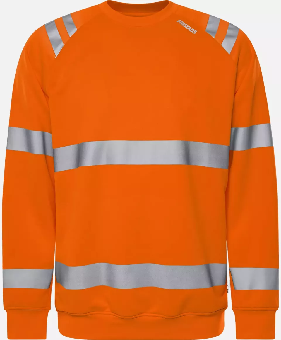 Fristads 301023-230, High Vis Sweatshirt Class 3 7862 GPSW, image 1, gallery thumbnail
